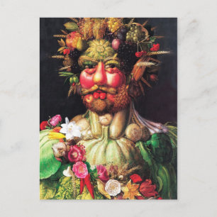 Carte Postale L'empereur Rodolphe II en Vertumnus