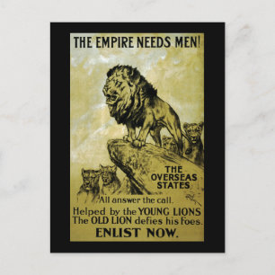 Carte Postale L'Empire A Besoin D'Hommes