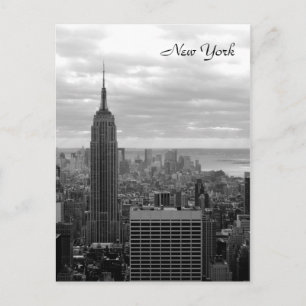 Carte Postale L'Empire State Building (noir et blanc)