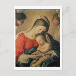 Carte Postale L'Enfant-Christ endormi (huile sur toile)
