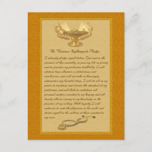 Carte Postale L'engagement de Florence Nightingale