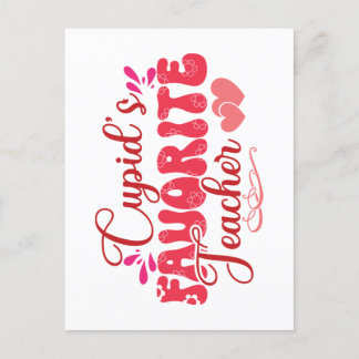 Carte Postale L'enseignant favori de Cupid