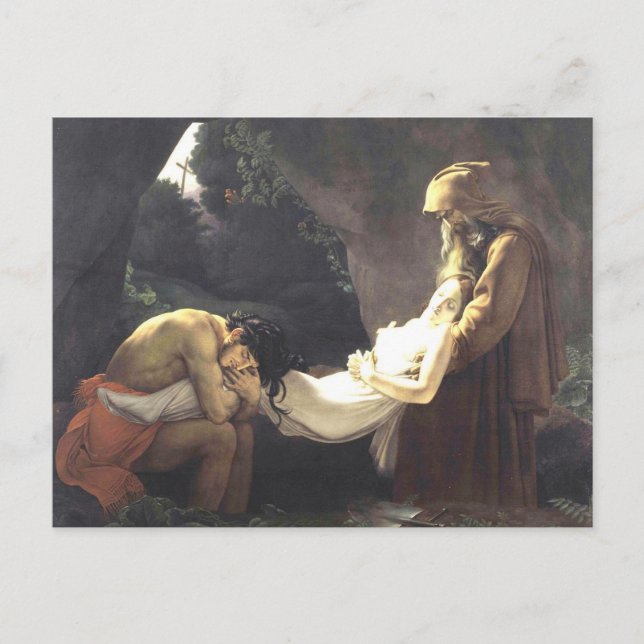 Carte Postale L'enterrement d'Atala (Devant)