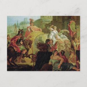 Carte Postale L'entrée d'Alexandre le Grand