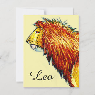 Carte Postale Leo