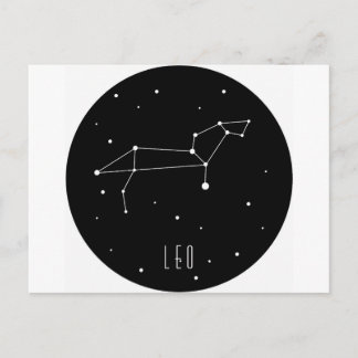 Carte Postale Leo
