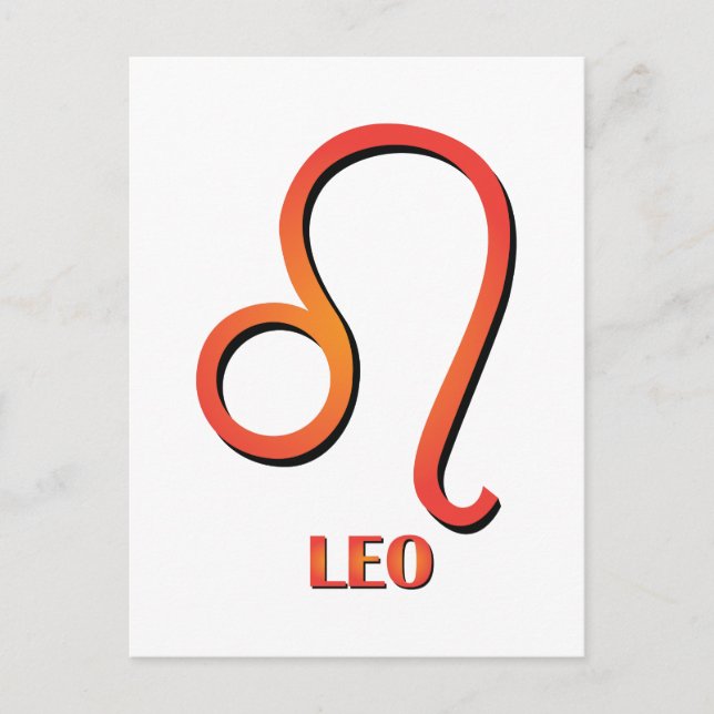 Carte Postale Leo (Devant)