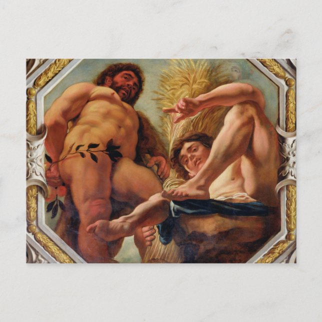 Carte Postale Leo, des Signes du Zodiaque (Devant)