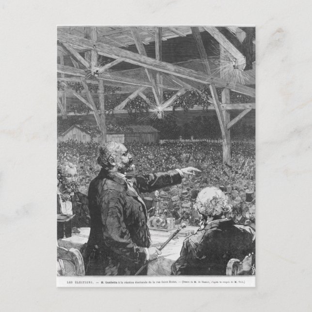 Carte Postale Leon Gambetta 2 (Devant)