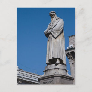 Carte Postale Léonard de Vinci