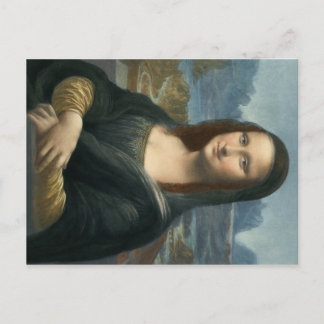 Carte Postale Léonard de Vinci Mona Lisa