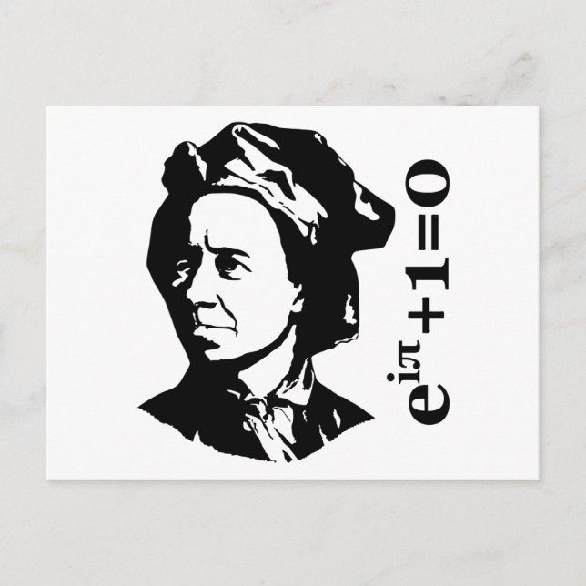 Carte Postale Leonhard Euler (Devant)
