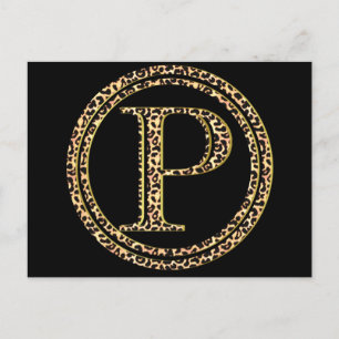 Carte Postale Leopard P