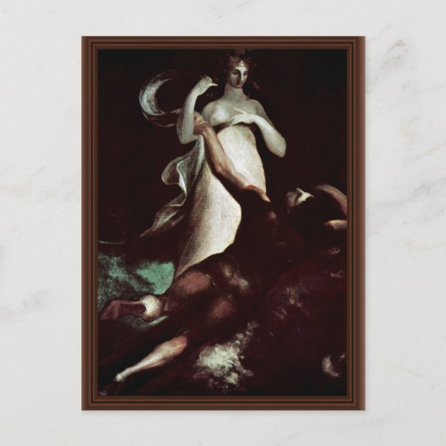 Carte Postale L'Épave D'Odysseus Par Johann Heinrich Füssl (Devant)