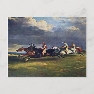 Carte Postale L'Epsom Derby De Géricault Jean Louis Théodore (