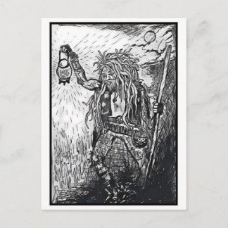 Carte Postale l'ermite