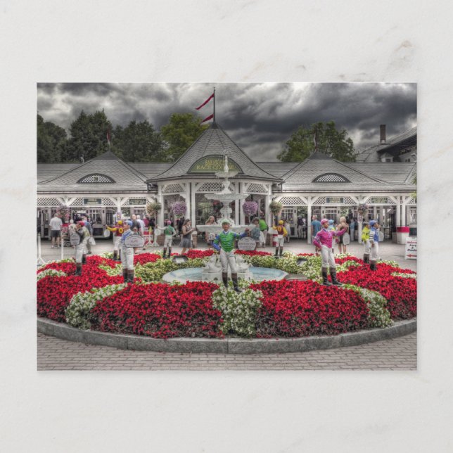 Carte Postale Les 12 Jockeys de la pelouse de Saratoga (Devant)