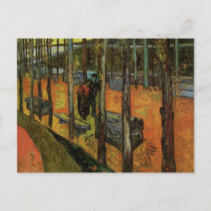 Carte Postale Les Alyscamps (Cimetière) de Vincent van Gogh