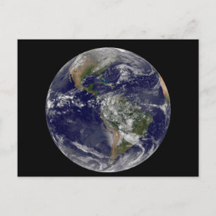 Carte Postale Les Amériques à l'occasion de la Journée de la Ter