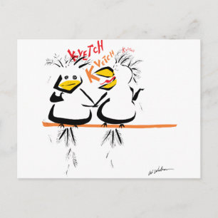 Carte Postale Les amis laissent passer les amis