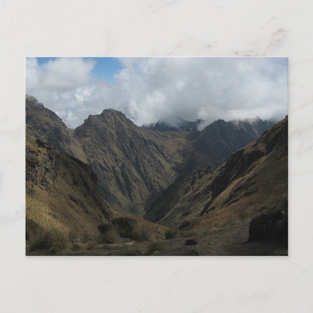 Carte Postale Les Andes (Devant)