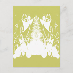 Carte Postale Les anges changent de couleur