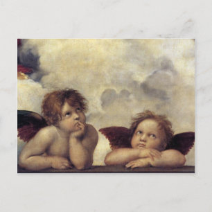 Carte Postale Les anges de Raphaël