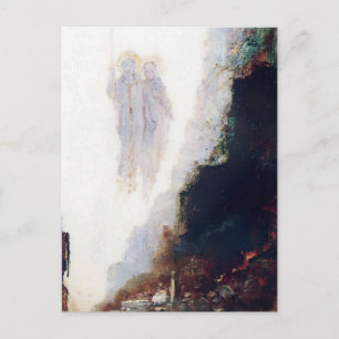 Carte Postale "Les anges de Sodome" par Gustave Moreau