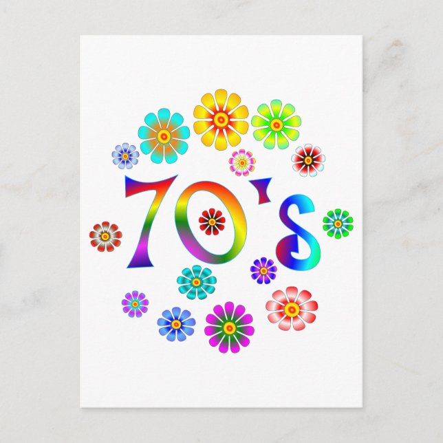 Carte Postale les années 70 Amour (Devant)