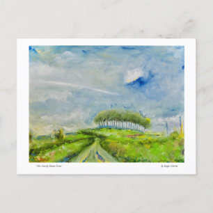 Carte Postale Les arbres de la maison