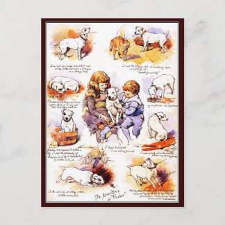 Carte postale : Les aventures de Pincher le Chien