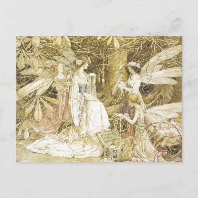 Carte Postale Les bijoux de fées (Devant)