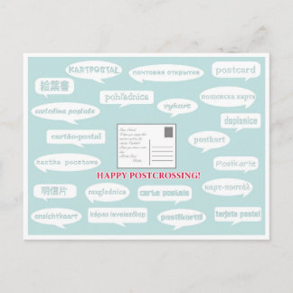 Carte postale "Les bulles de vitesse de croisement