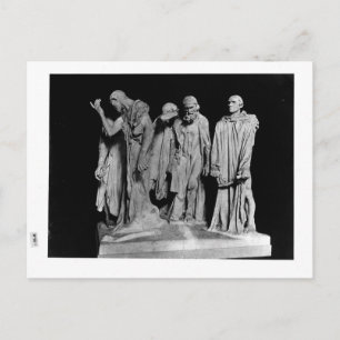 Carte Postale Les Burghers de Calais, 1889