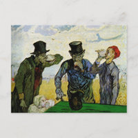 Les buveurs de Vincent van Gogh