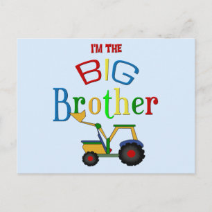 Carte Postale Les cadeaux Big Brother de la construction