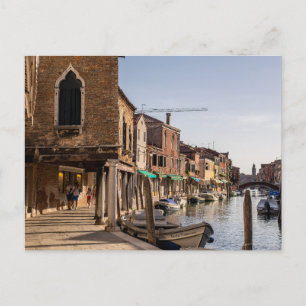 Carte Postale Les canaux de Murano