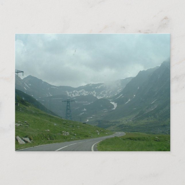 Carte Postale Les Carpates (Devant)