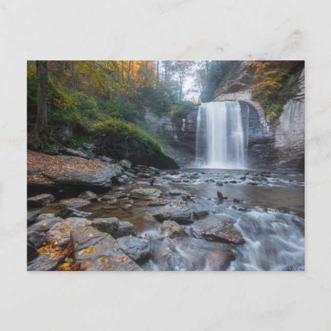 Carte Postale Les cascades | Regard sur les chutes de verre (Devant)