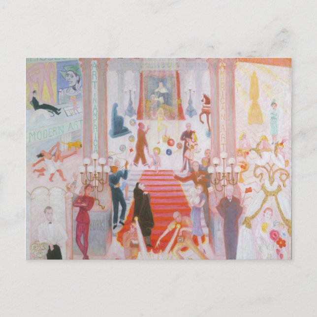 Carte Postale Les Cathédrales D'Art - Florine Stettheimer (Devant)