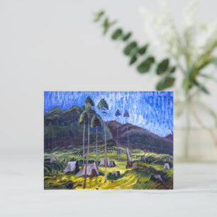 Carte Postale Les chances et les fins Emily Carr