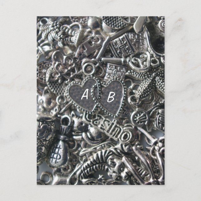 Carte Postale Les charmes du coeur (Devant)