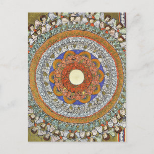 Carte Postale Les choeurs des anges - Hildegard von Bingen