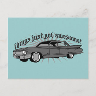 Carte Postale Les choses sont devenues géniales !