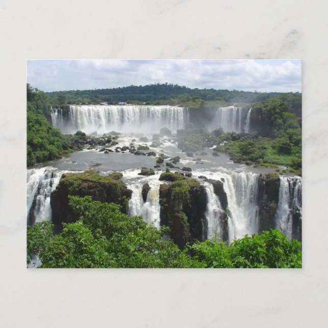 Carte Postale Les chutes d'Iguazu (Devant)