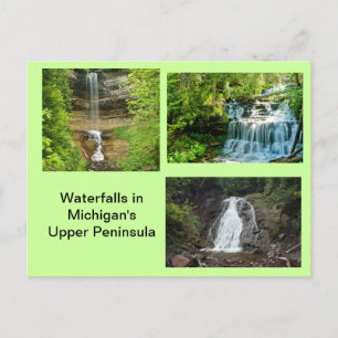 Carte Postale Les chutes du Michigan