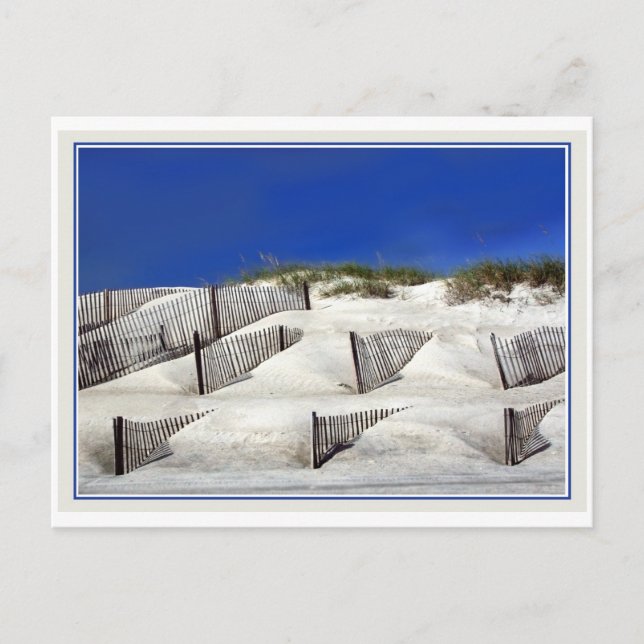 Carte Postale Les clôtures de sable (Devant)