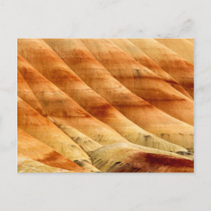 Carte Postale Les collines peintes dans les lits de fossiles de 