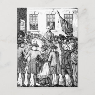 Carte Postale Les Colonistes Américains Se Déclarent Eux-Mêmes