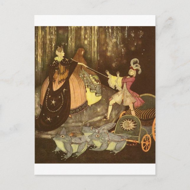 Carte Postale Les contes de fées de Dulac (Devant)
